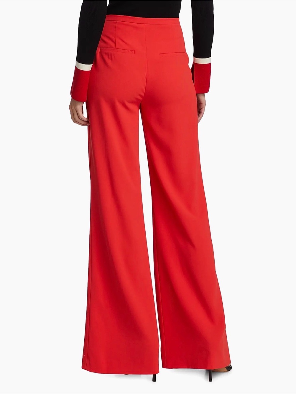 Alice + Olivia Dylan High-Waisted Wide-Leg Pants - Picture 4 of 16